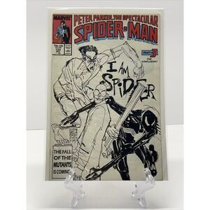 Spectacular Spider-Man #133 NM/VF (Marvel Dec 1987) I Am The Spider Conclusion